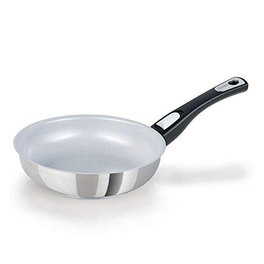 Genius Cerafit Steel Bratpfanne 20cm - ofenfeste Keramikpfanne mit kratzfester Antihaft-Beschichtung | hochwertige Induktions-Pfanne mit abnehmbarem Griff für alle Herdarten im Sale